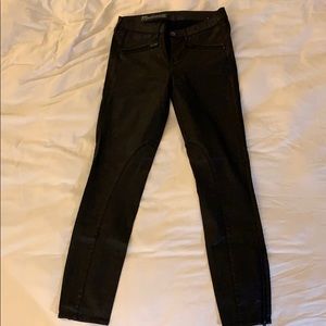 Black Madewell Jeans (Coated Denim)